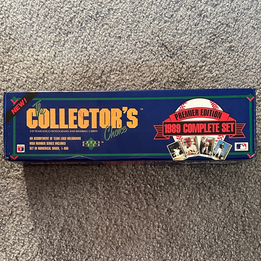 1989 Collector's Choice Baseball Card Set